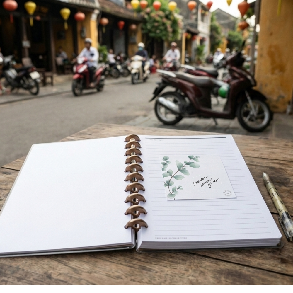 Trouvaille Collective travel sticky notes