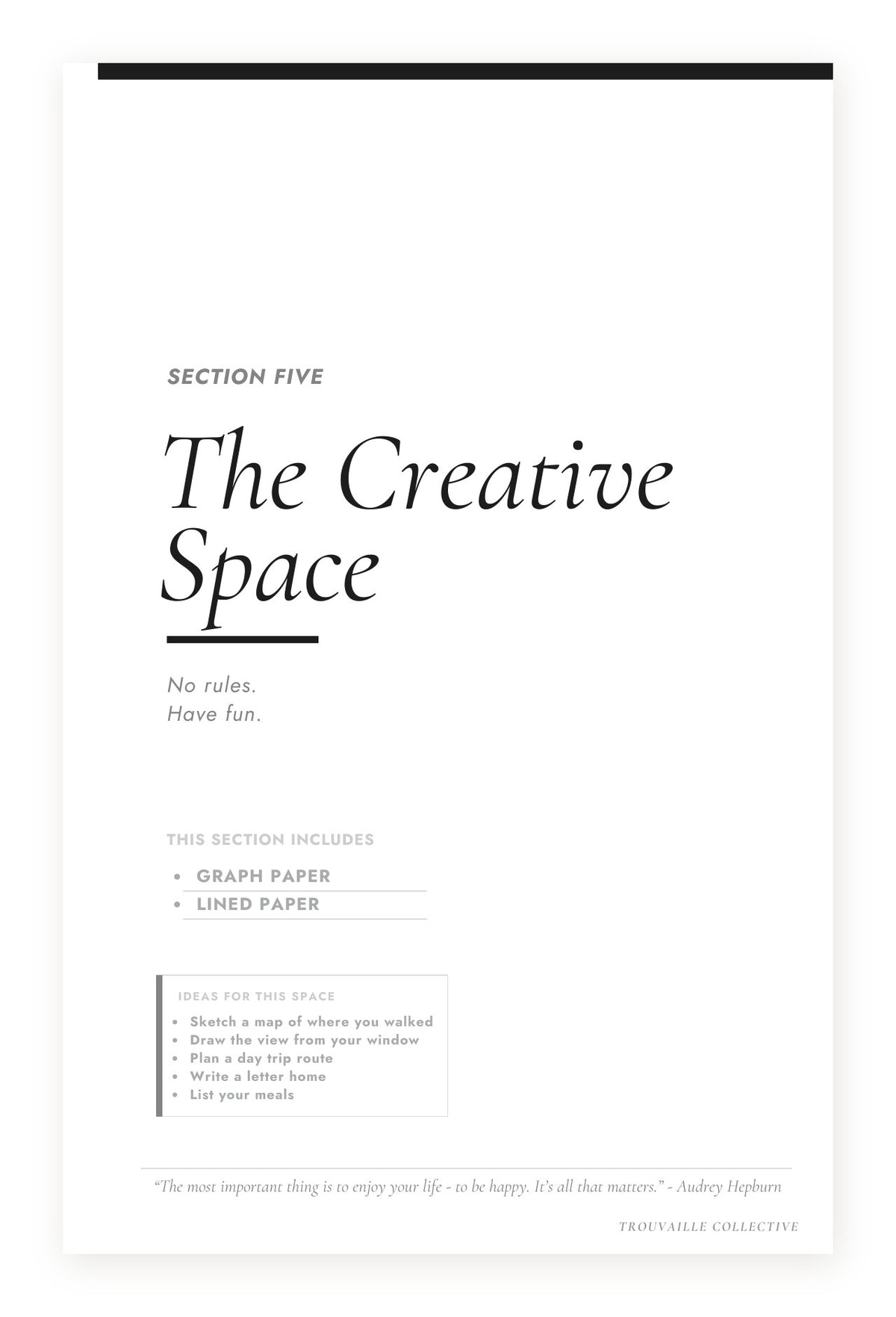 The Creative Space