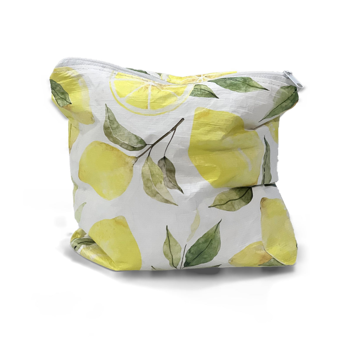 Back of the Lovely Lemons Small water-resistant accessory bag