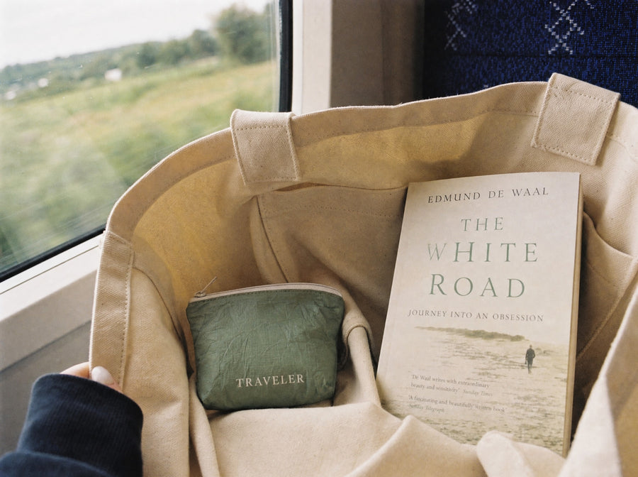 Sage Water-Resistant Accessory Bag — Mini