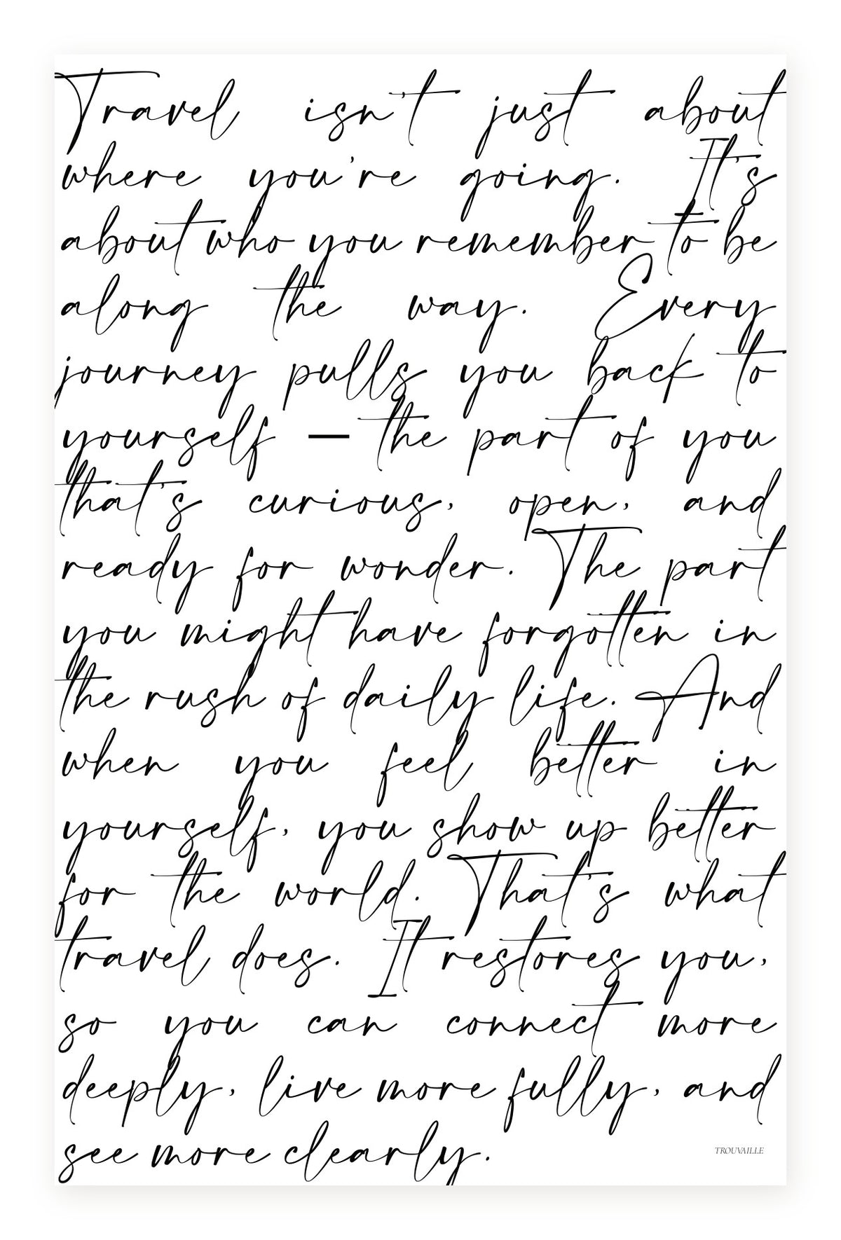 Script frosted planner dashboard — half letter discbound travel planner cover