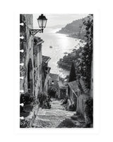 Black & White Walkway — Cardstock