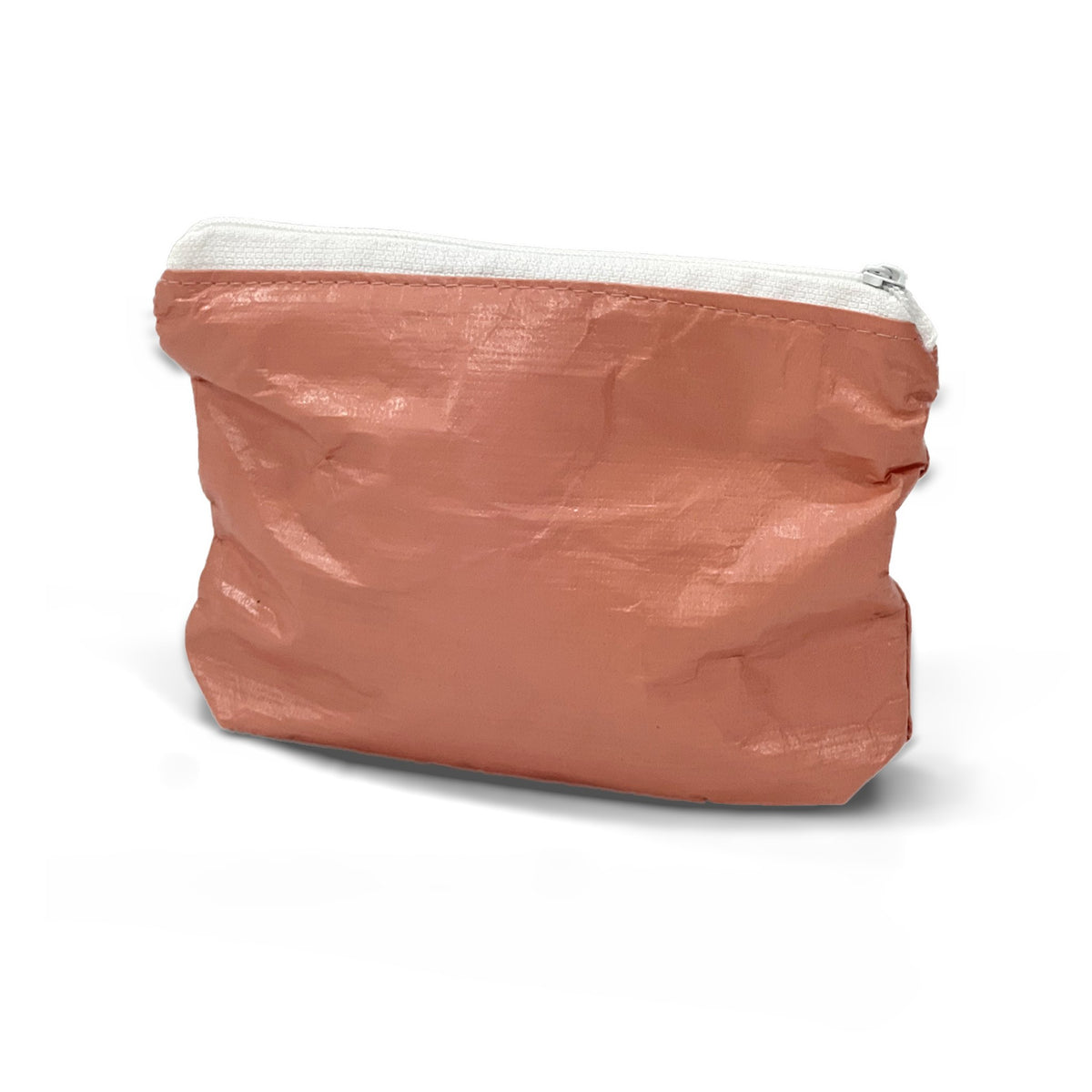 Back of the Coral Mini water-resistant zip pouch