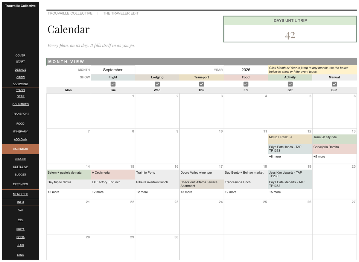 Calendar