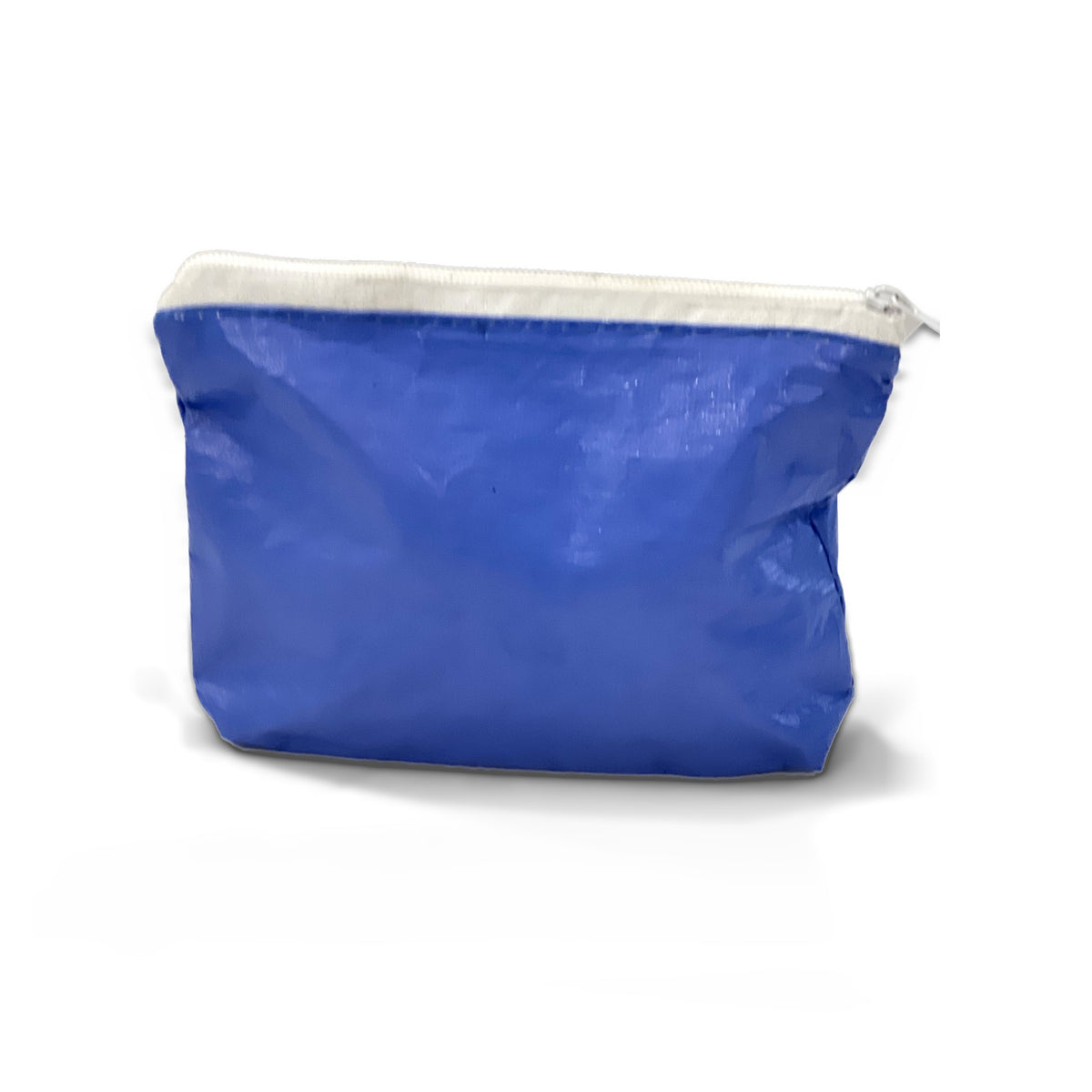 Back of the Fresh Water Blue Mini water-resistant zip pouch