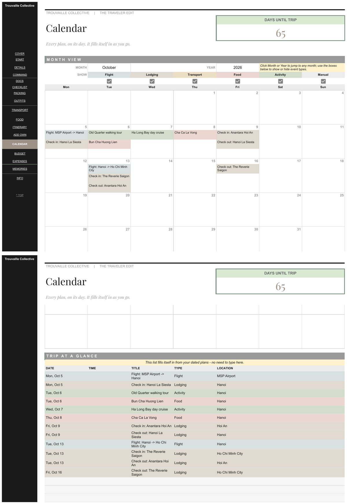 Calendar